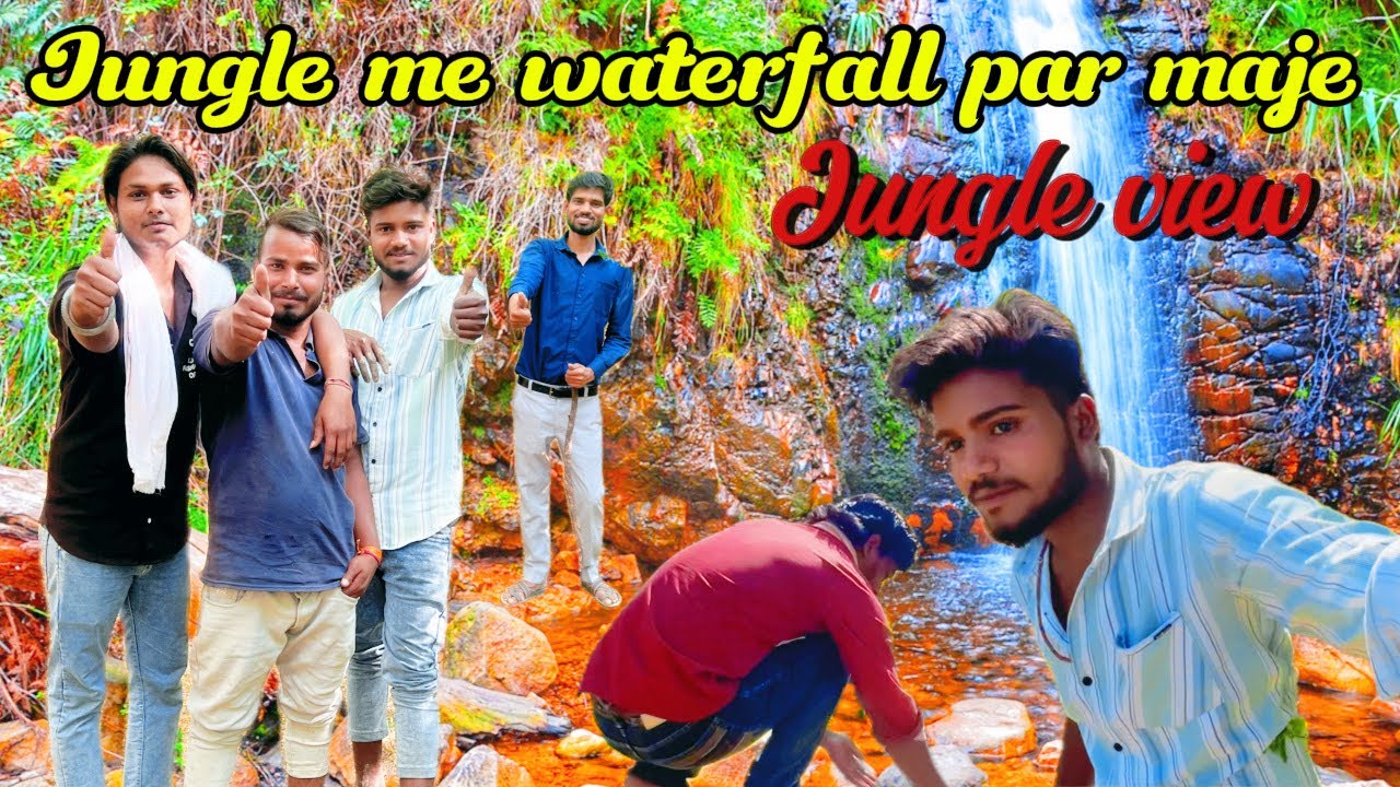 My village jungle injoye || and waterfalls injoye || all friends full injoye 🥰this jungle his very….