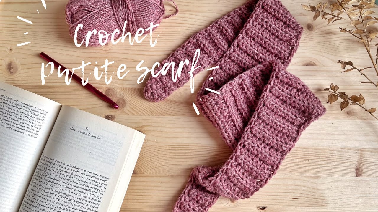 Crea la tua Petite Scarf con qualsiasi filato e della misura che preferisci! Facile