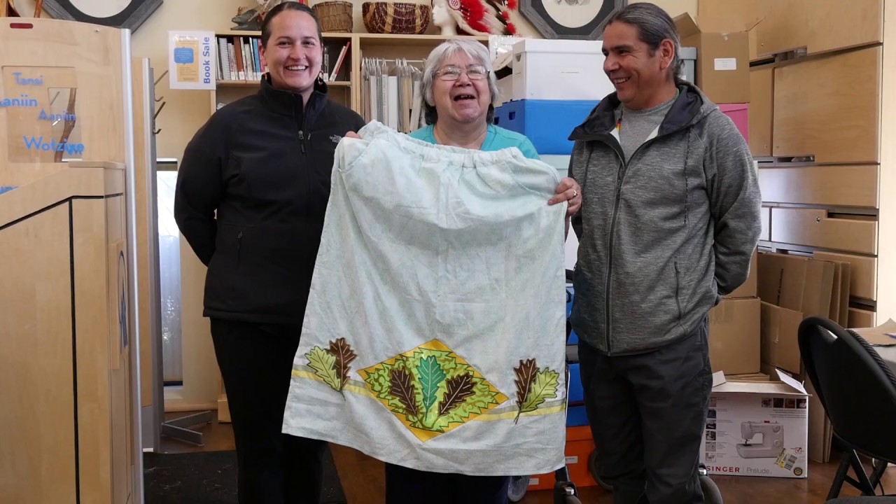 Learning Ojibwe Language Video Lesson #7: Applique Tutorial: An Ojibwe Instructional Video