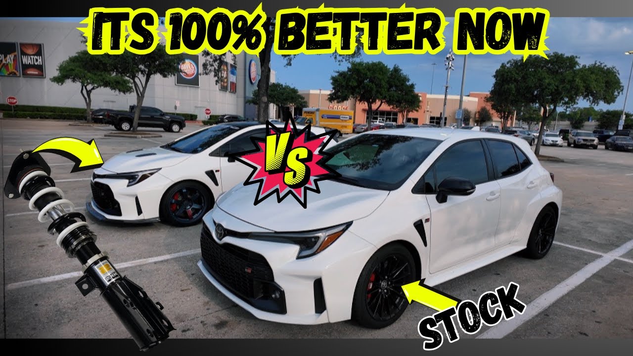 HKS Hipermax S vs Stock Suspension | GR Corolla Driving Impressions