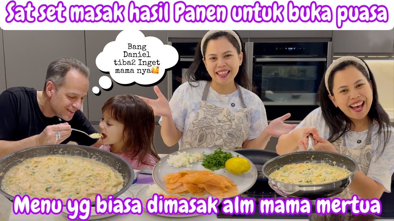 MASAK HASIL PANEN UNTUK BUKA YG BIASA DI MASAK MERTUA || CHLOE NGONTEN UNBOXING SENDIRI🥰