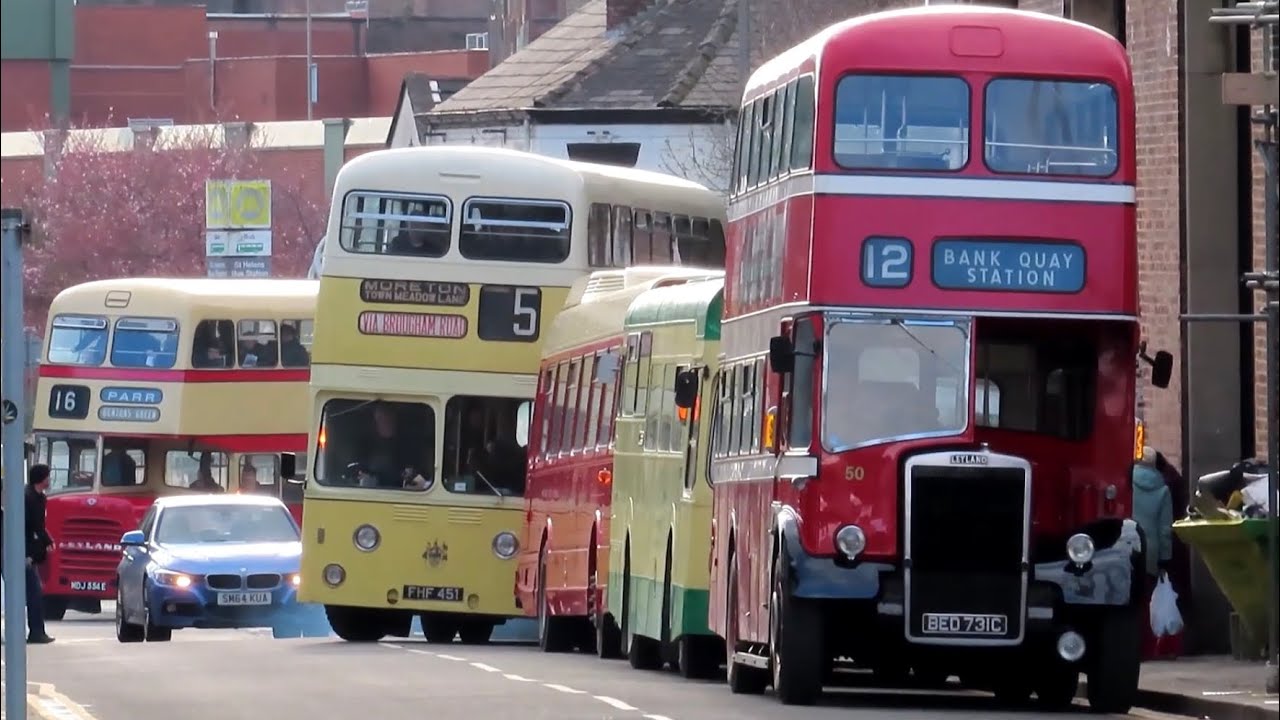 NWMORT Spring Heritage Bus Running Day 2024 12:40-15:20 - North West Museum of Road Transport