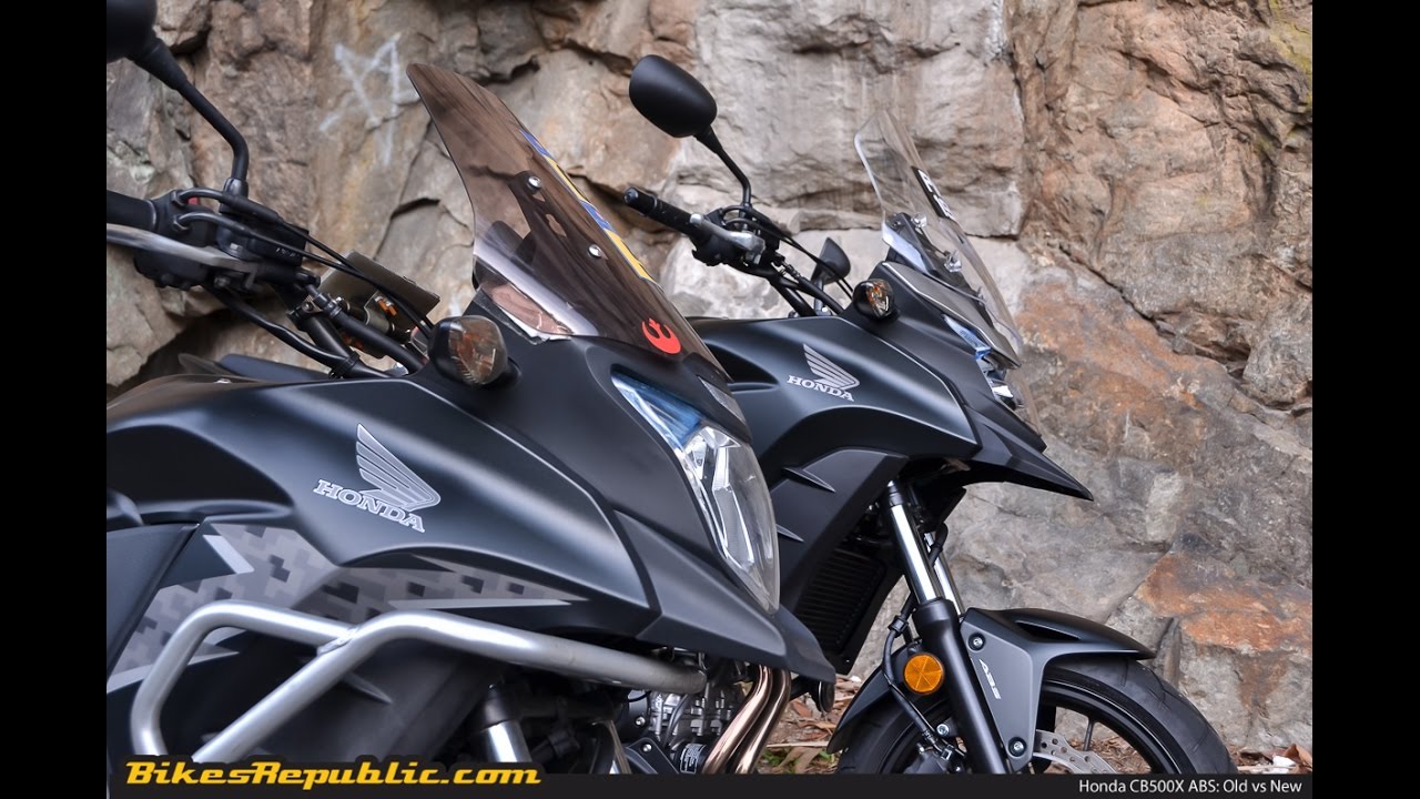 Old vs new: Honda CB500X ABS