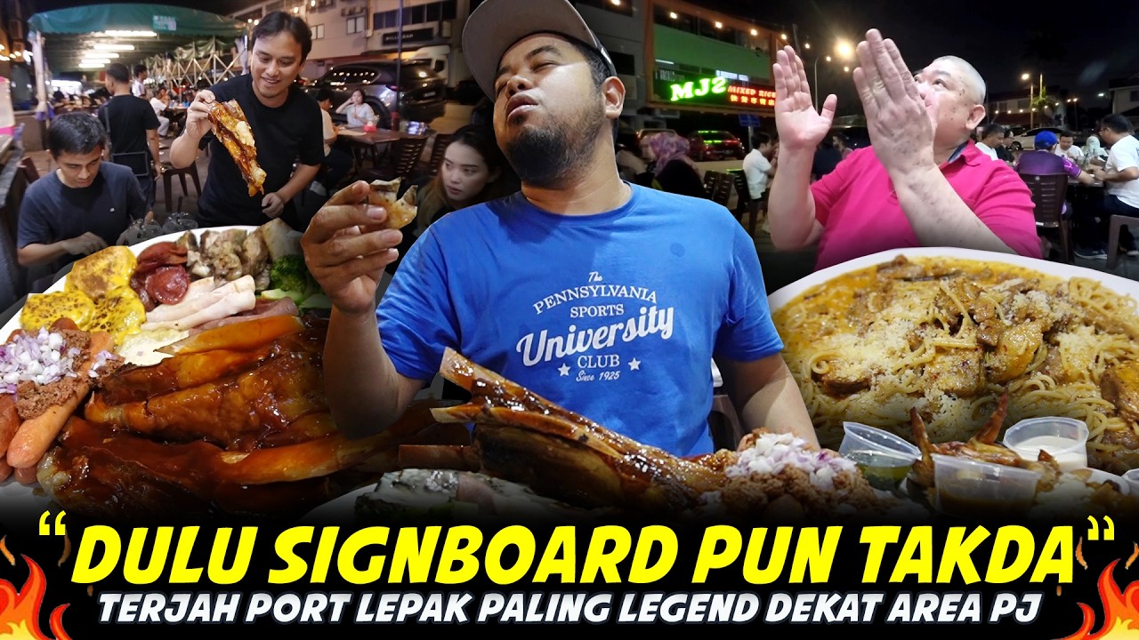 LEGEND NI..DULU SIGNBOARD KEDAI PUN TAKDA TAPI TETAP PENUH..Budak Gen-Z Confirm Tak kenal Port Ni