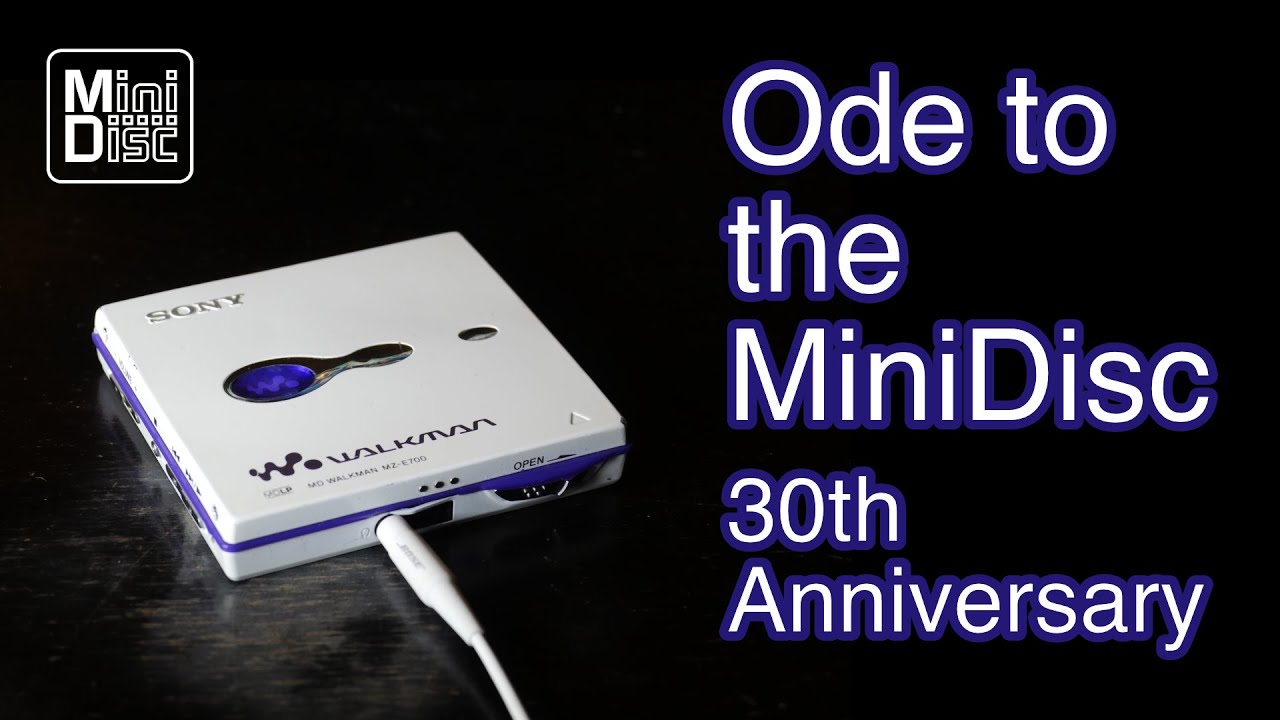 Ode to the MiniDisc - The 30th Anniversary of the MiniDisc