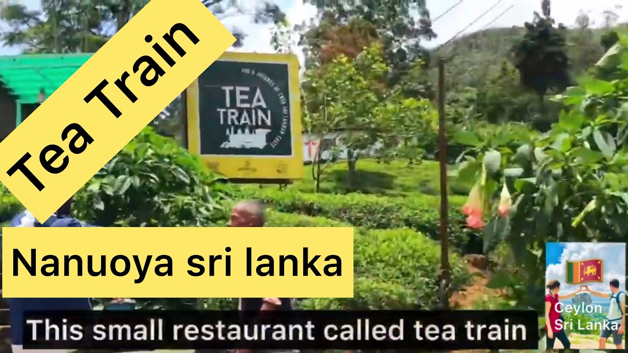 After the train station nanuoya- Tea train - voyage avec chauffeur francophone Sri Lanka sithum