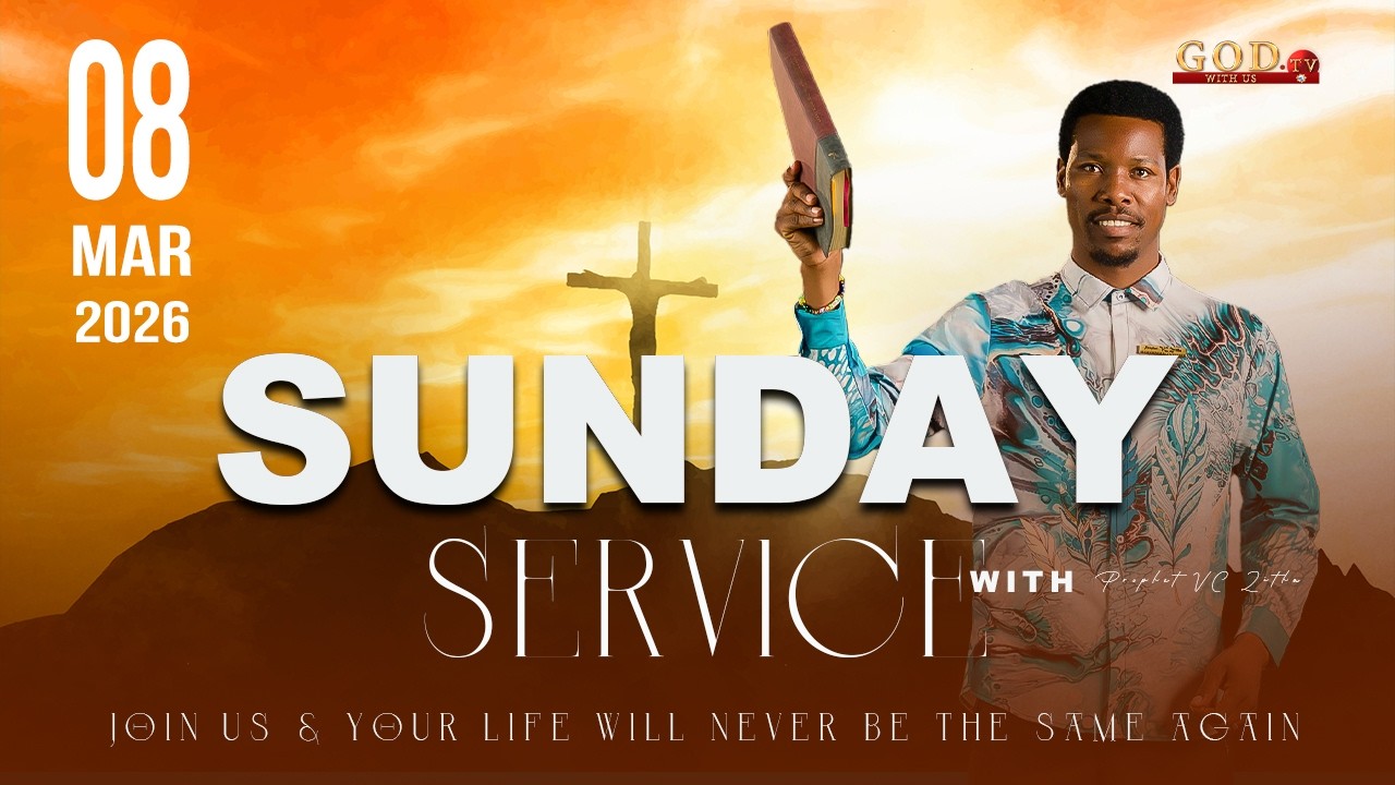 SUNDAY LIVE SERVICE WITH PROPHET VC ZITHA | 08 March 2026