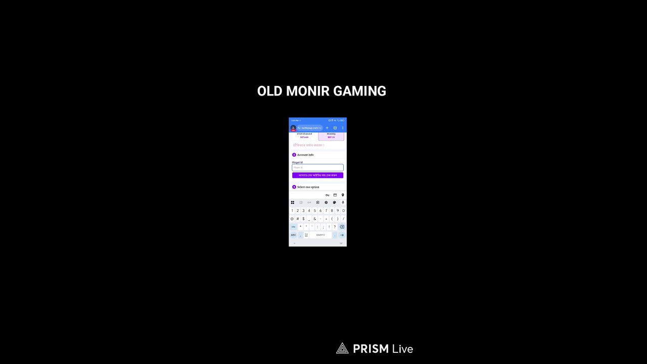free fire live stream old monir gaming