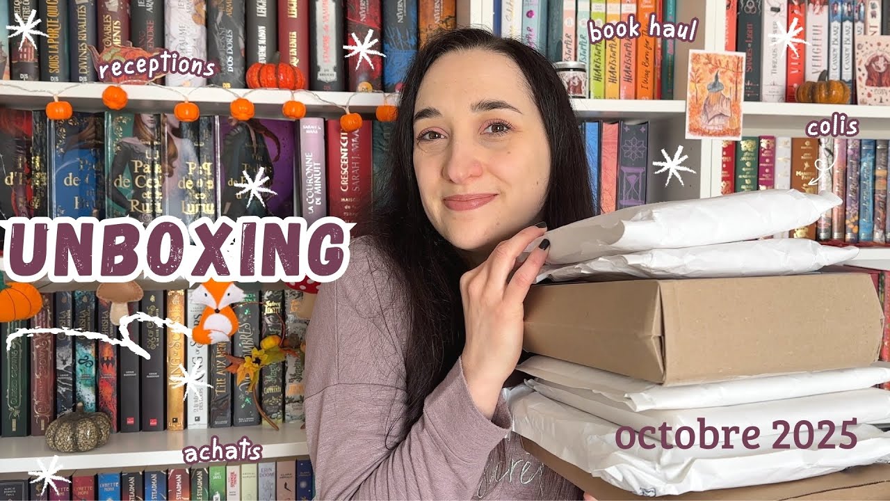 UNBOXING | Mes Nouveaux Livres d’Octobre 2025 📚