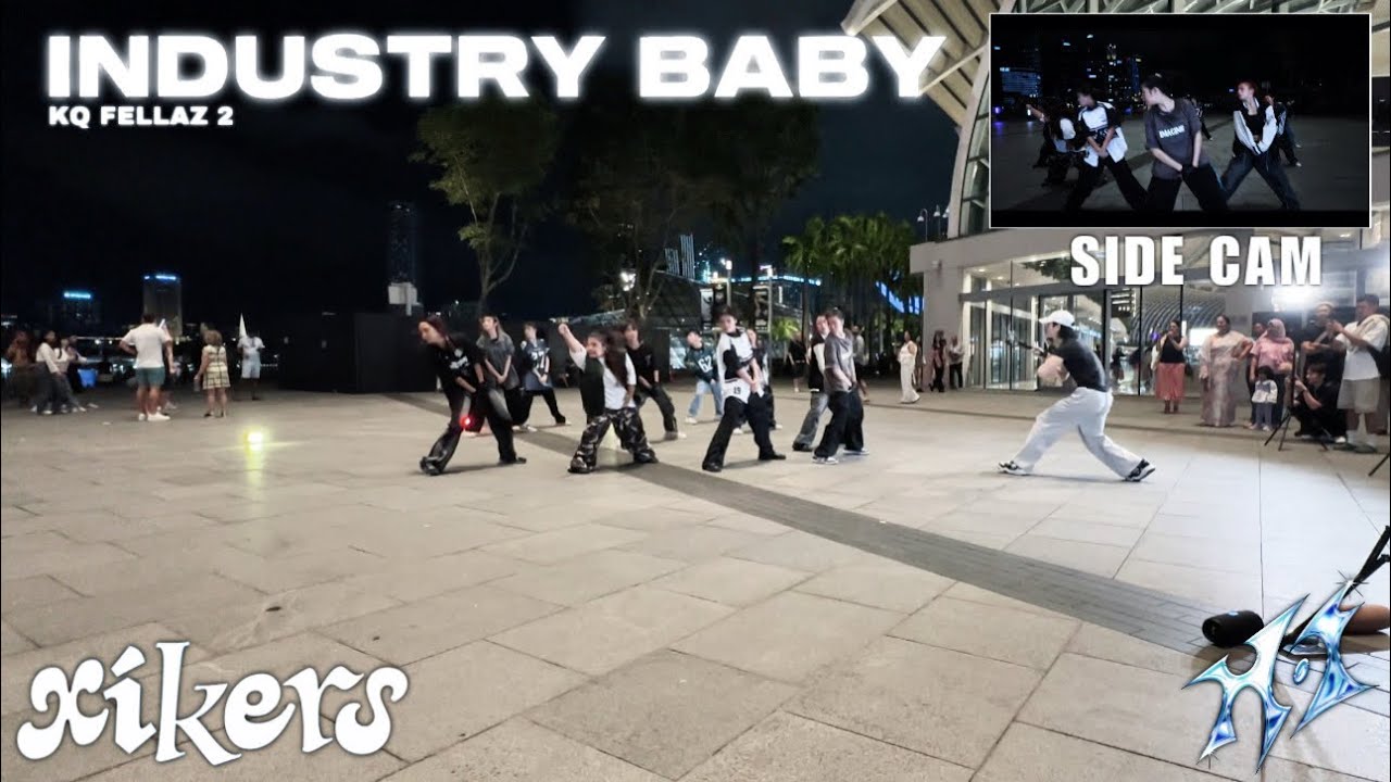[KPOP/DANCE IN PUBLIC | SIDE CAM] XIKERS 싸이커스 - ‘INDUSTRY BABY’ | HORIZONE SINGAPORE