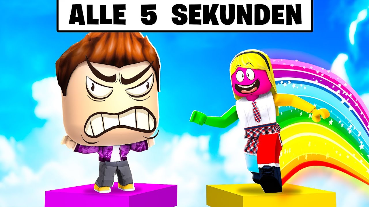 Roblox ABER alle 5 Sekunden passieren verrückte Dinge!