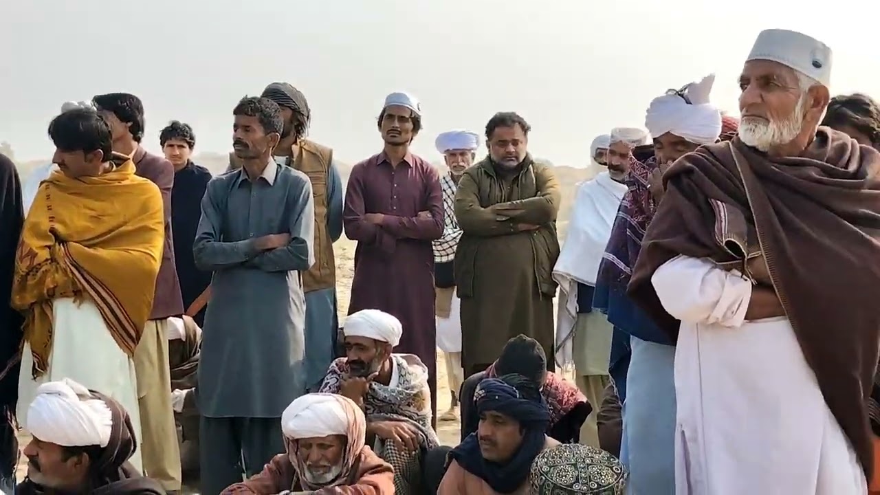 خدا بخش نونجا مہر مرحوم کی نماز جنازہ ادا کر دی گئی۔ چولستان 