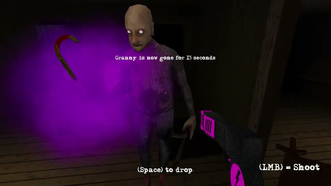 Granny 2 enhanced через лодку (day 1) Extreme Mode кастомный сид и slendrina