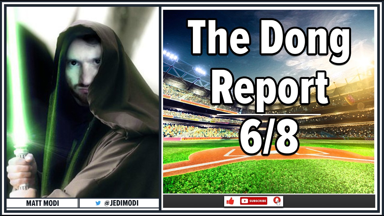 Лучшие прогнозы на хоум-раны в MLB на понедельник [08.06.2026] | Отчет The Dong Report