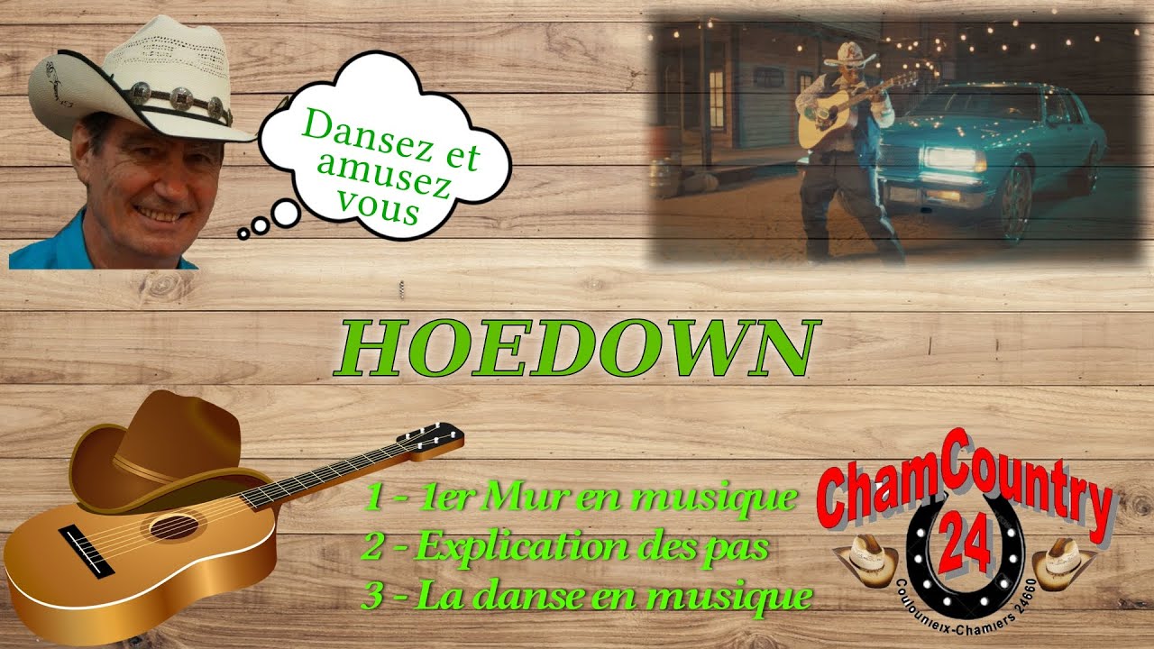 Hoedown - Line dance country ( Démo & Teach Fr)