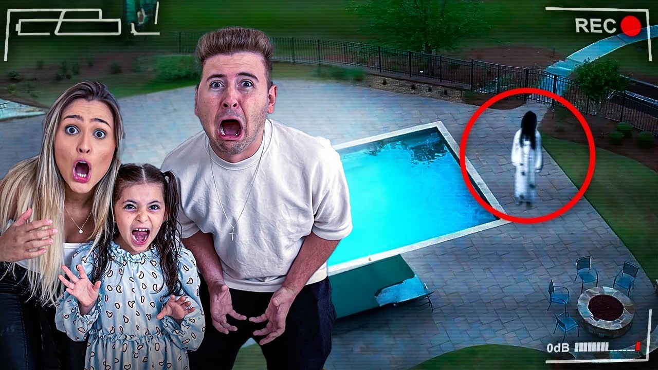 *SOCORRO*  NOSSA CÂMERA DE SEGURANÇA CAPTUROU UM FANTASMA!