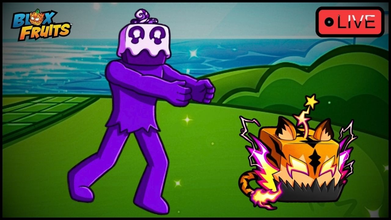 🚨 SORTEIO DE TIGER AO VIVO! ENTRE AGORA E PARTICIPE! #bloxfruits #roblox