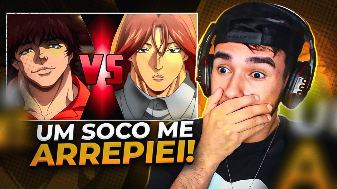 REACT - BAKI VS KUREHA | Confronto Lendário | Sociedade Z [ MARATONA BAKI ]