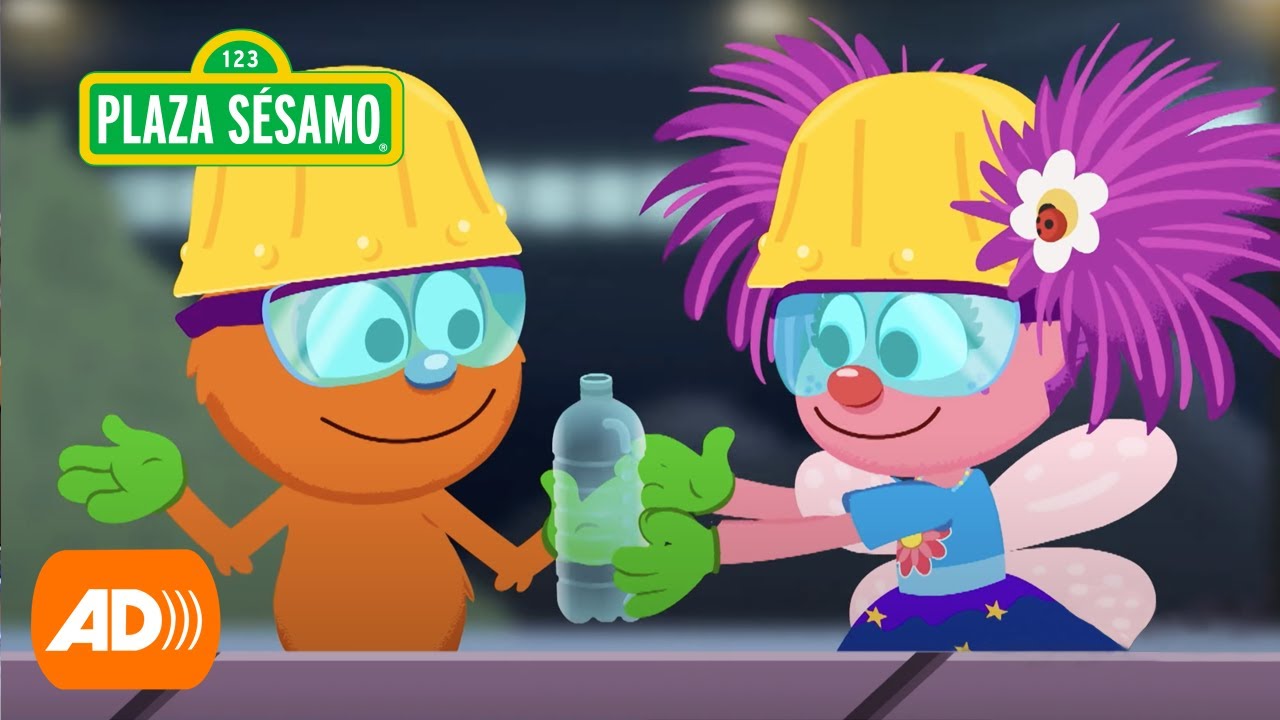 Plaza Sésamo: ¡Abby y Ruddy aprenden sobre el reciclaje! | Reciclaje