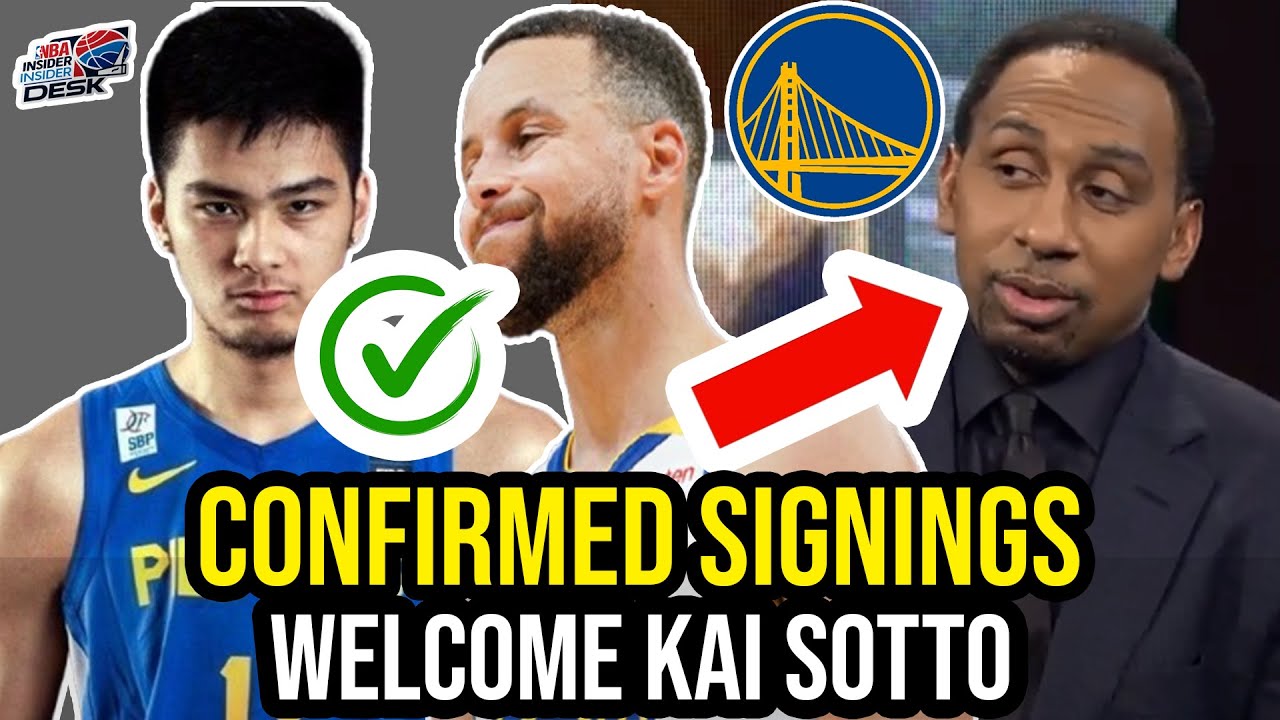 GSW Officially Signs Kai Sotto! Filipino Fans Celebrate Historic NBA Moment!