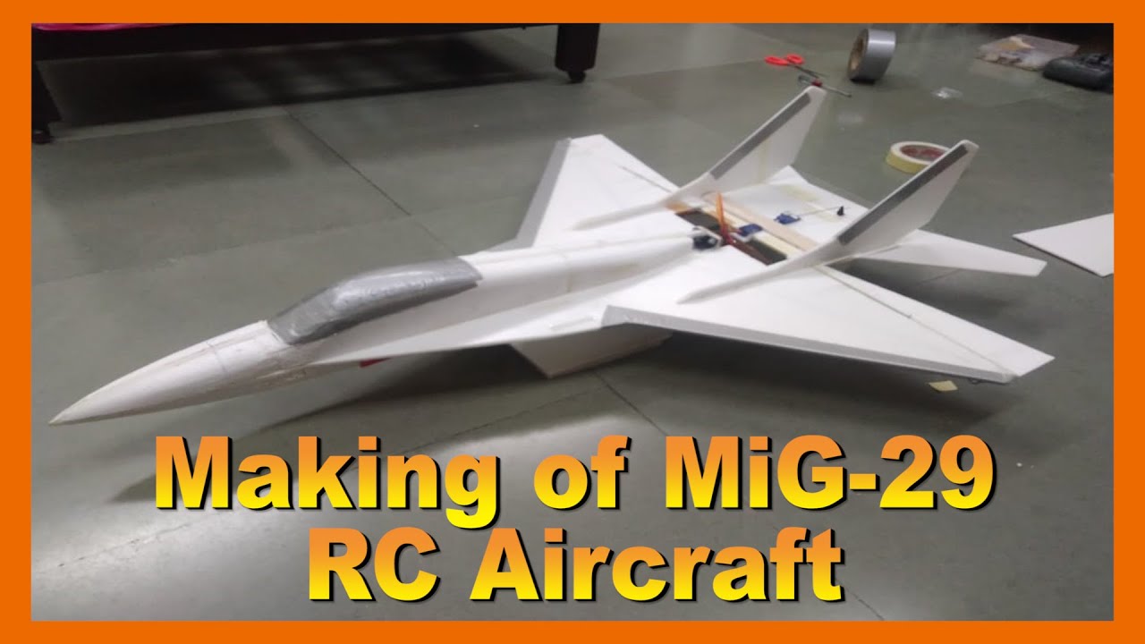 Making of MiG-29 & Test Flight | MiG-29 RC Plane