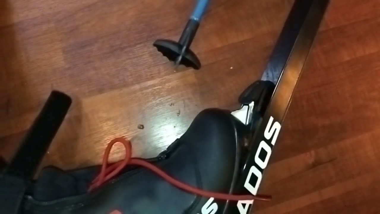 Как быстро снять лыжи STC-SPORT.
