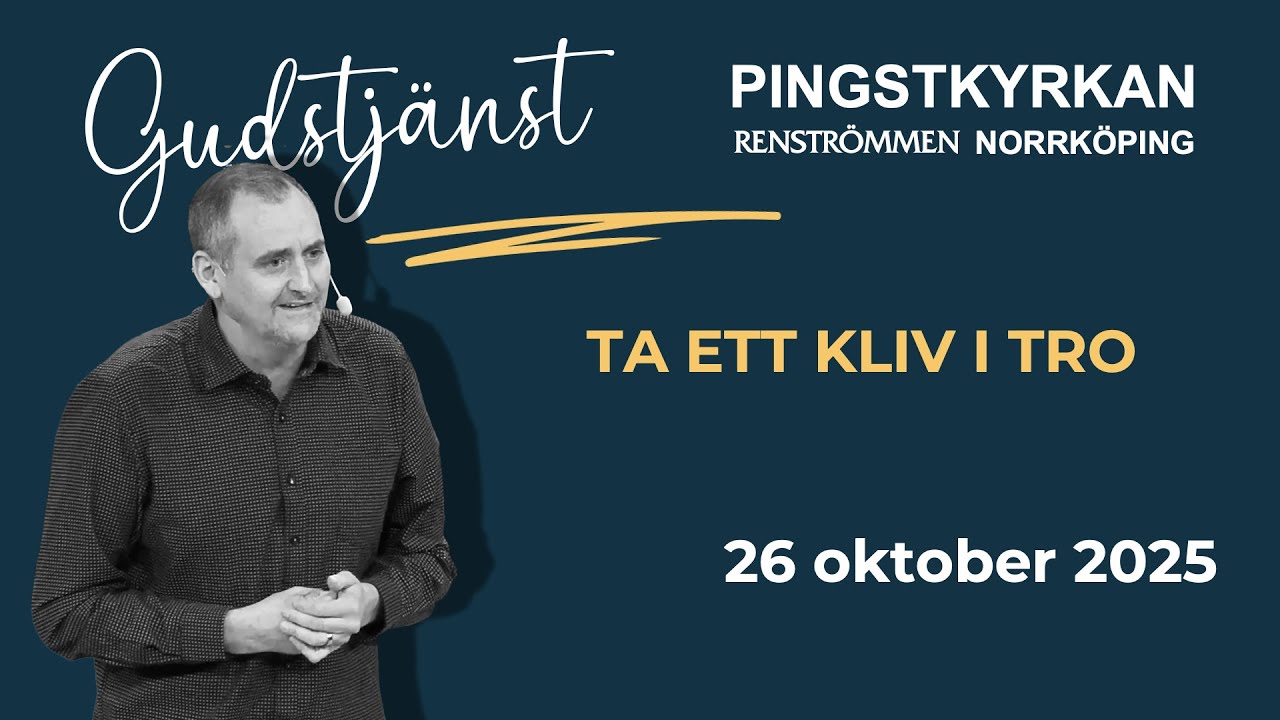 Gudstj&auml;nst i Pingstkyrkan Norrk&ouml;ping 26 oktober