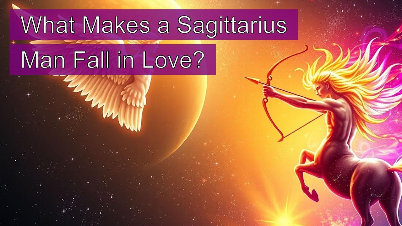 🔮 How a Sagittarius man falls in love?