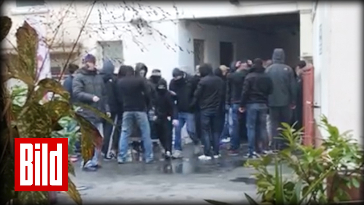 Hooligan-Krieg vor Lokal in Bockenheim - Wegen Hessen-Derby