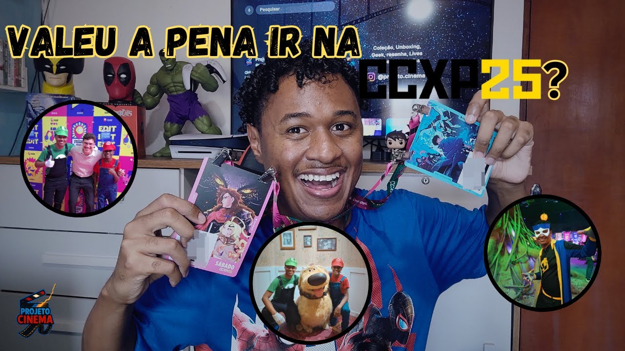 VALEU A PENA IR NA CCXP 25? Experiência + Dicas | Projeto Cinema