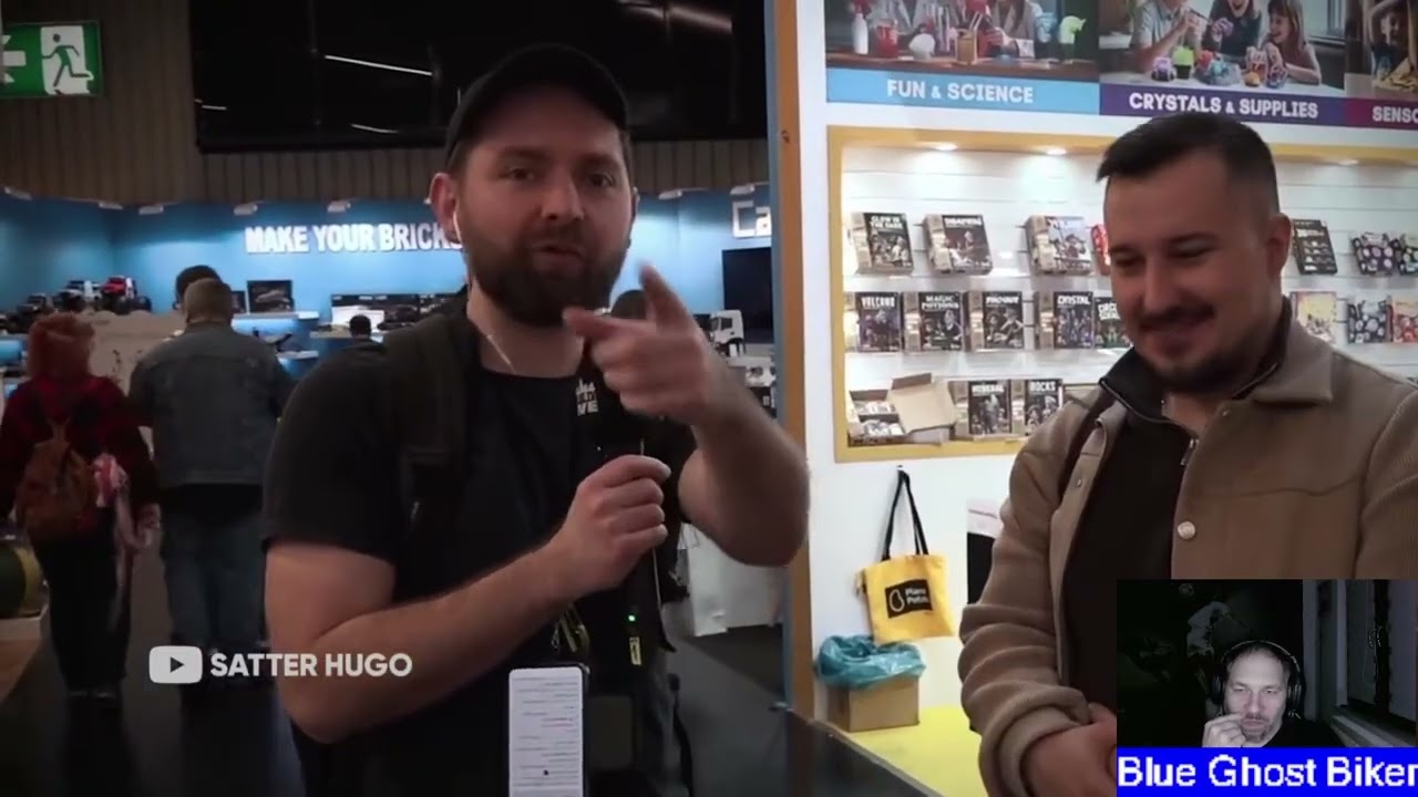 My react video on the divided opinion about your Blue Ghost Biker.