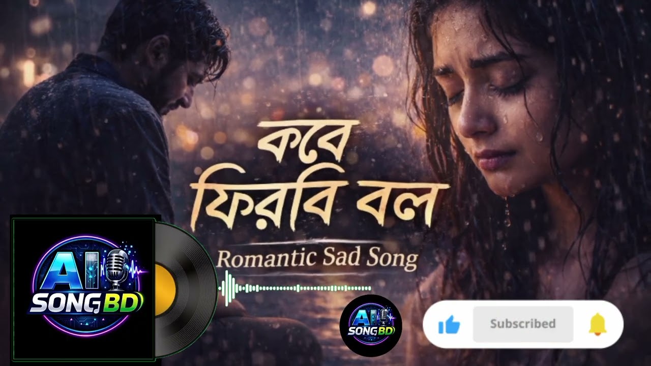 কবে ফিরবি বল | Bengali Sad Romantic Song | Emotional Breakup Song | AI Bangla Song 2026Alternative