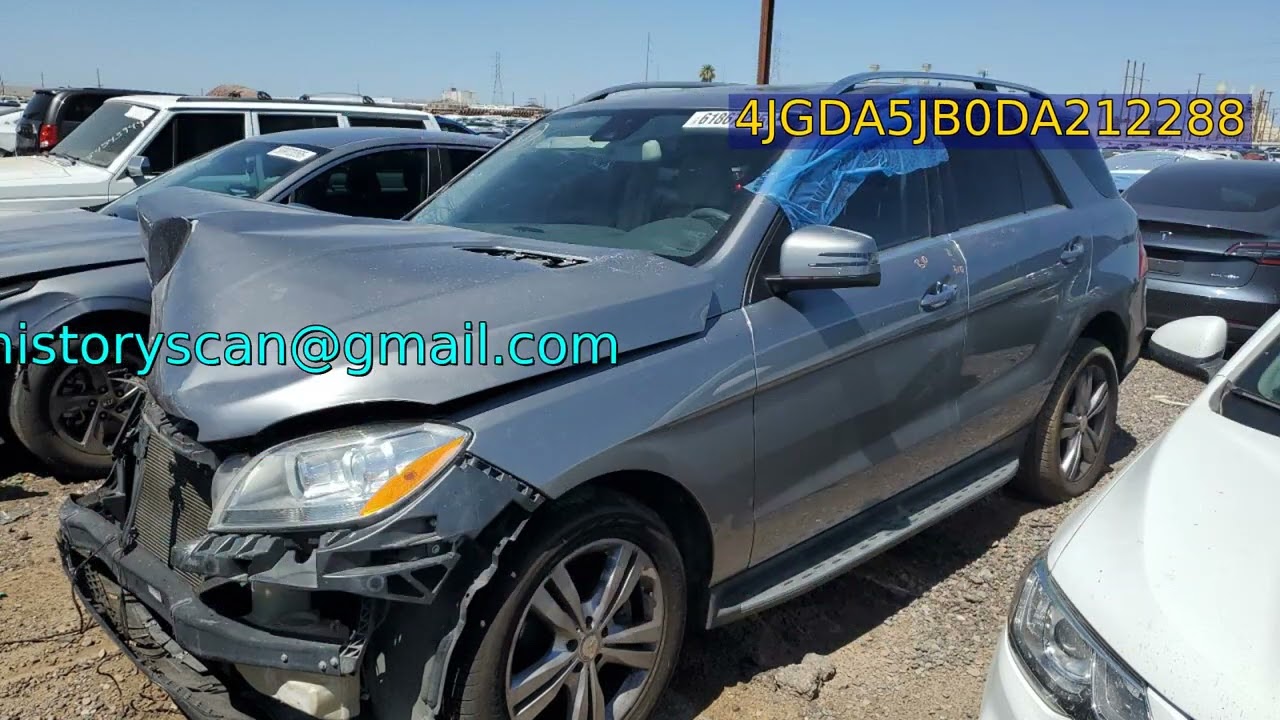 4JGDA5JB0DA212288 - Mercedes-benz M-CLASS 2013