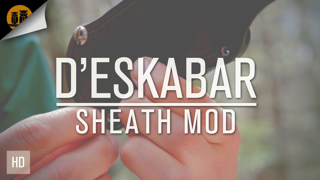 Kabar ESEE Becker BK 24 | D'Eskabar Sheath Mod