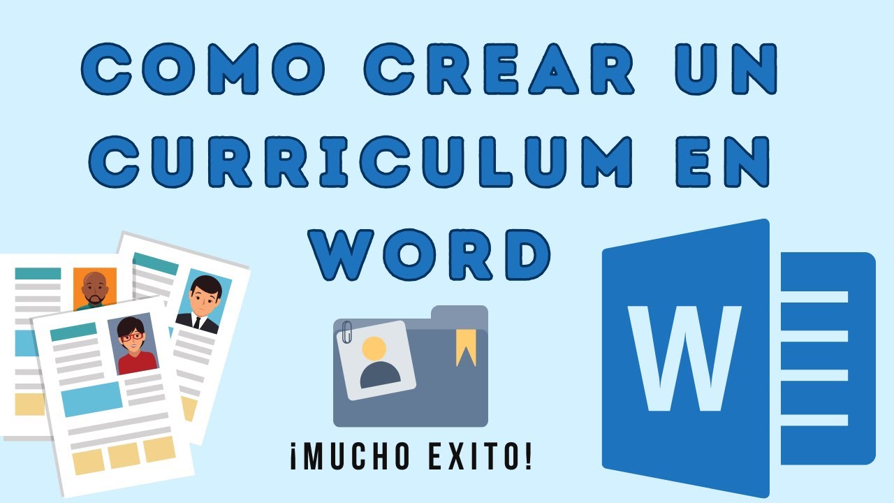 📂 COMO HACER UN CURRICULUM EN WORD 📂 | Curso de computación desde cero