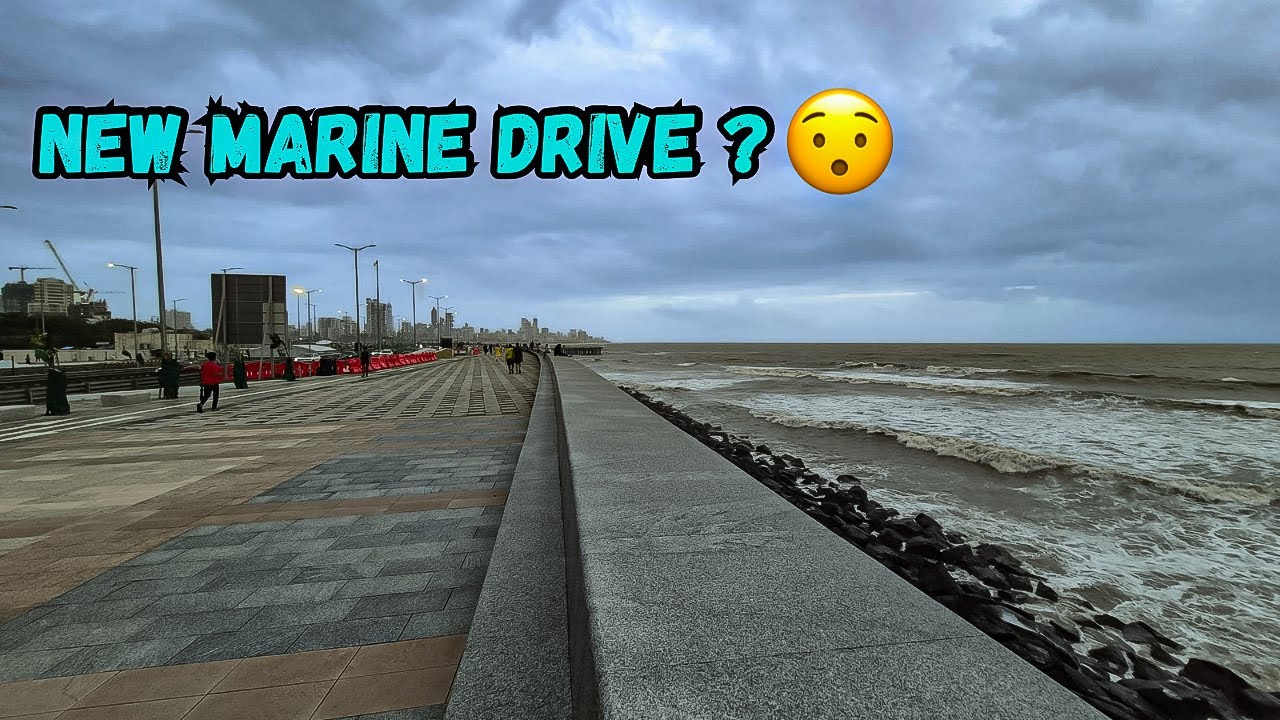 Unseen Beauty of Mumbai Coastal Road Promenade 🌊 | Day & Night Tour✨
