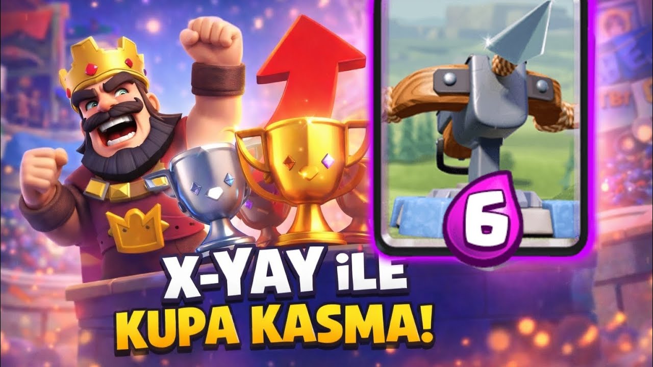 X yayı ile kupa kasmaya çalışıyoruz 