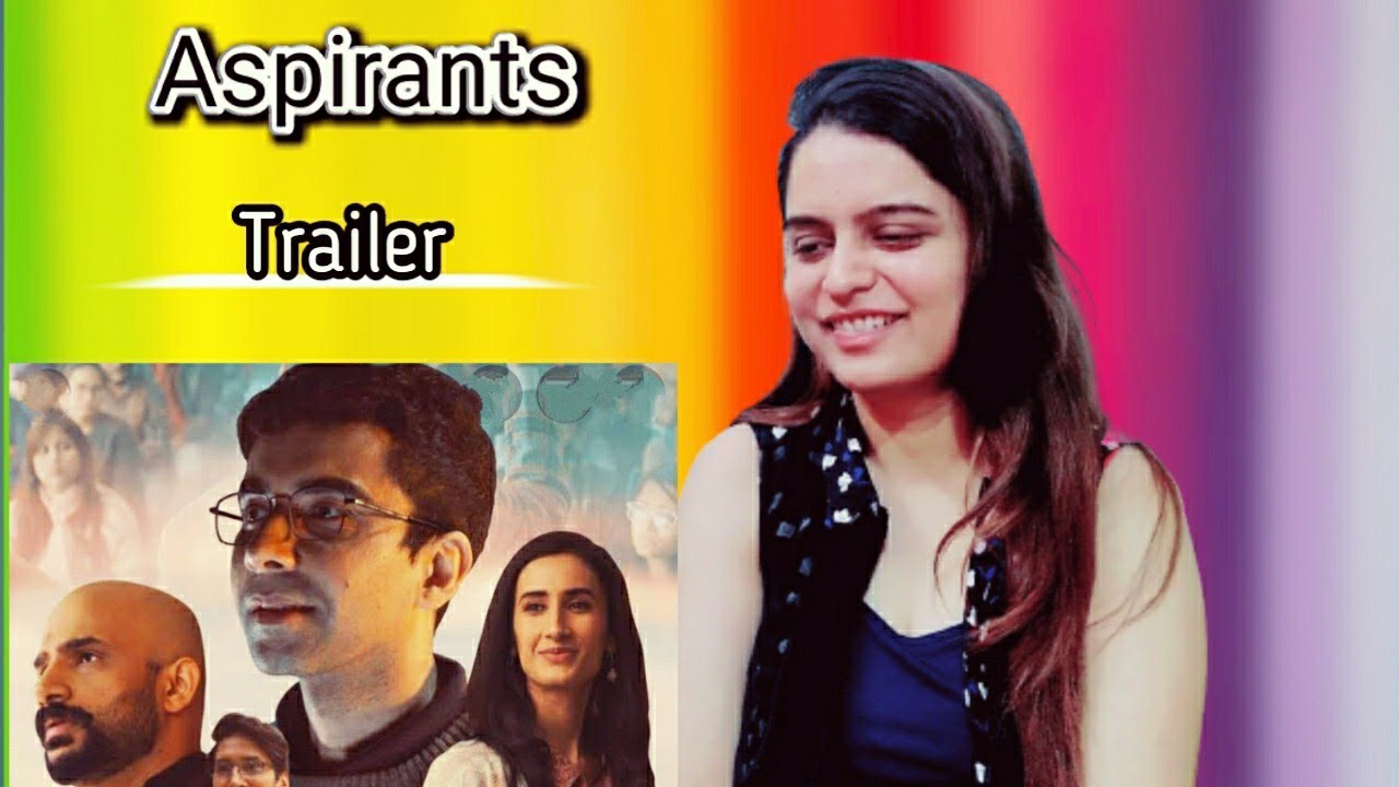 Aspirants Trailer | Reaction Video | #aspirants