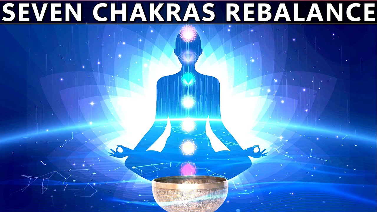 Singing Bowl Meditation For Seven Chakras Rebalance | Balance Overactive and Inactive 7 Chakras