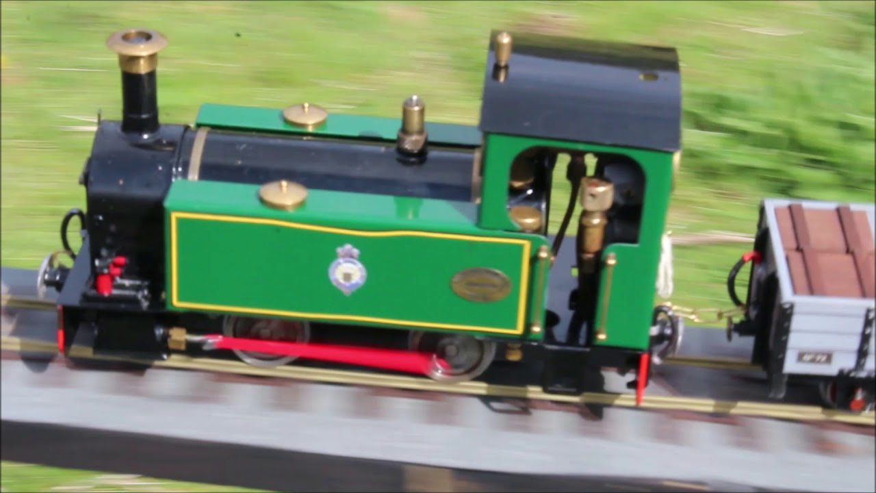 32mm gauge Millies running at Quercus Light Railway