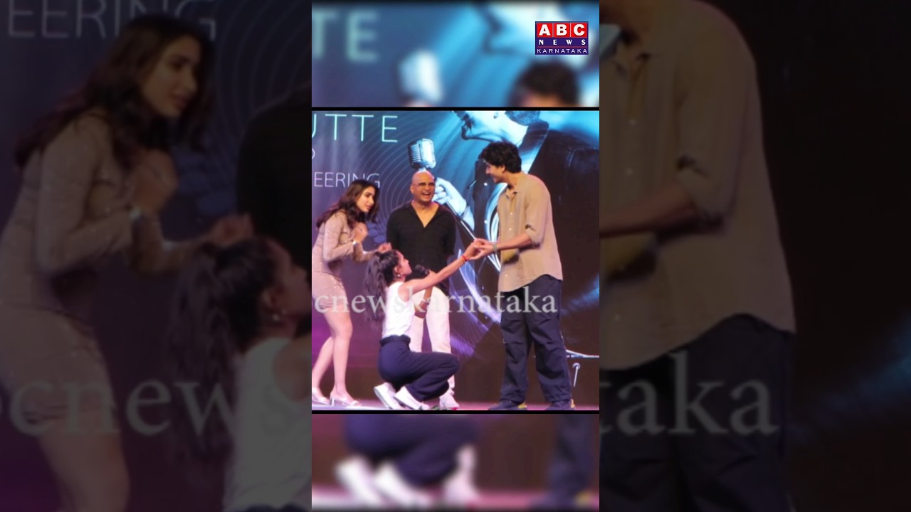 Girl Proposing onstage 🥰😍#samarjithlankesh