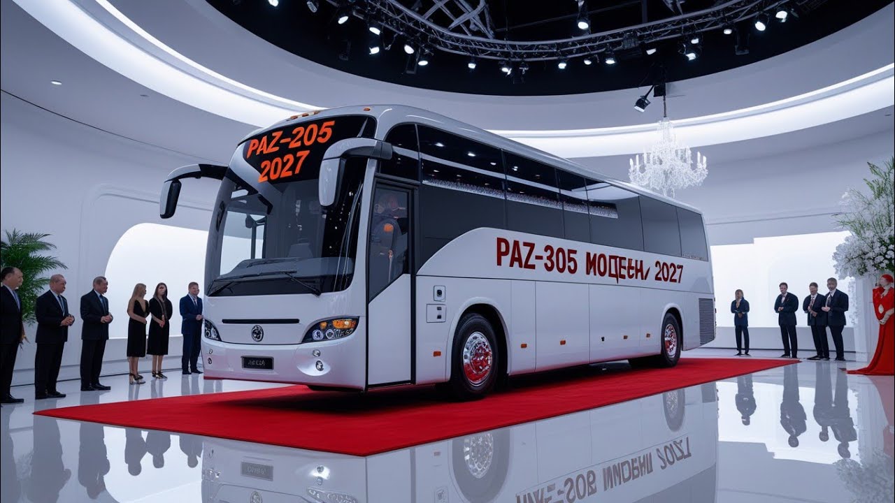 PAZ-3205 Модель 2027 🚍 Полный обзор | Дизайн, Салон, Двигатель и Безопасность