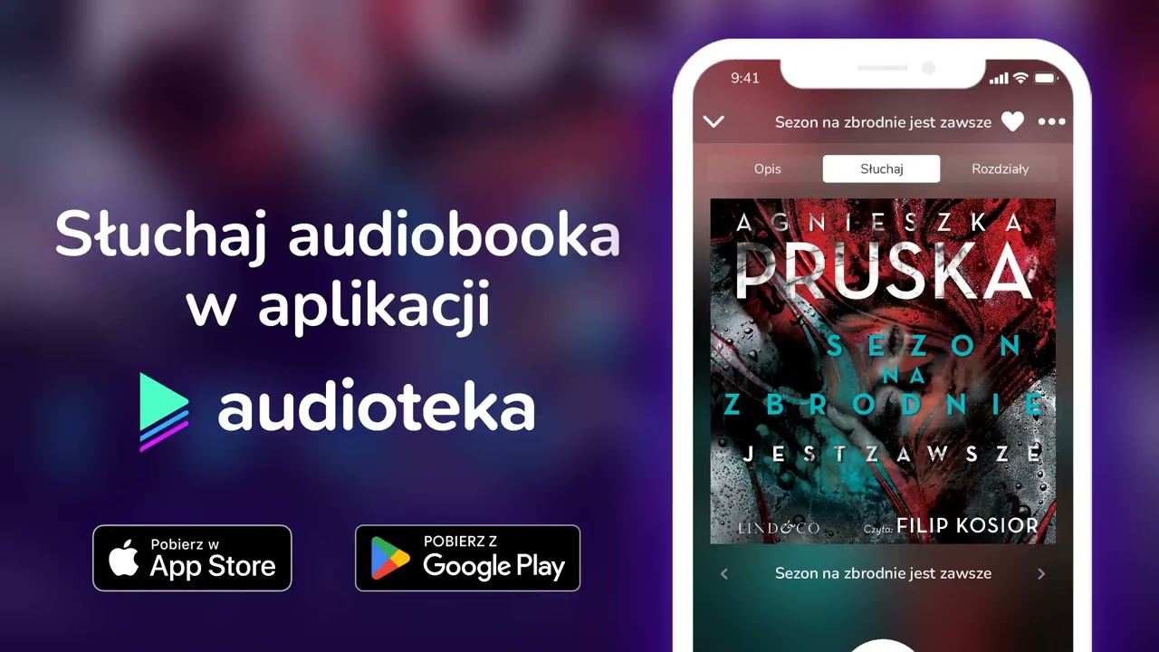 Sezon na zbrodnie jest zawsze - audiobook |  Agnieszka Pruska (czyta Filip Kosior)