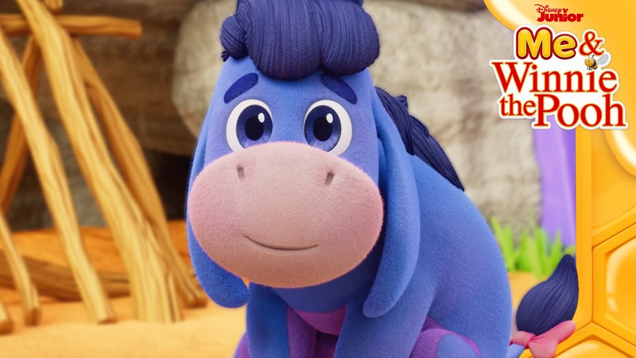 Meet Eeyore | Me & Winnie the Pooh🍯 | Vlog 9 | @disneyjr