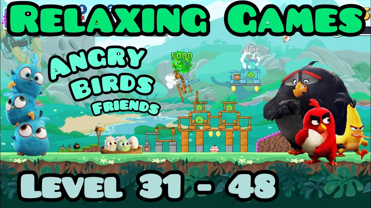 Angry Birds Friends Gameplay | Levels 31–48 🐦