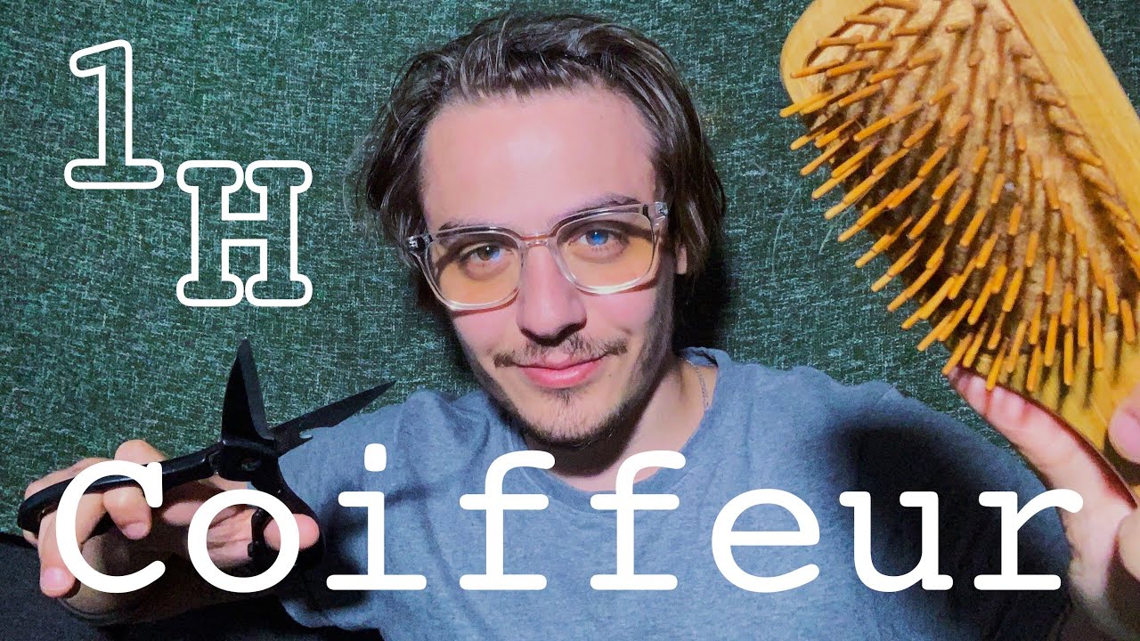 ASMR - ROLEPLAY COIFFEUR DE 1H ! 😴✂️