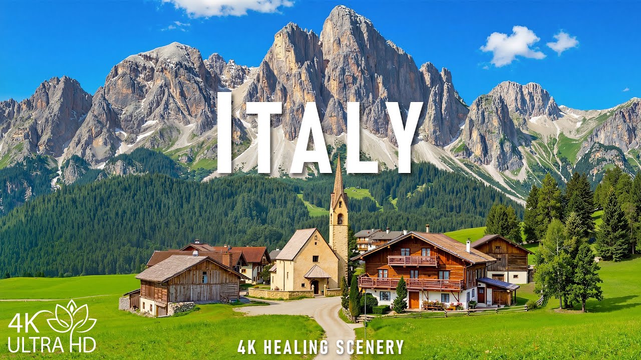 Italy 4K Ultra HD | Calm Coastal Shores, Sunlit Seaside Cities & Mediterranean Ease