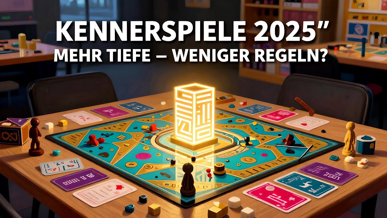 Kennerspiele 2025 &ndash; mehr Tiefe, weniger Regeln