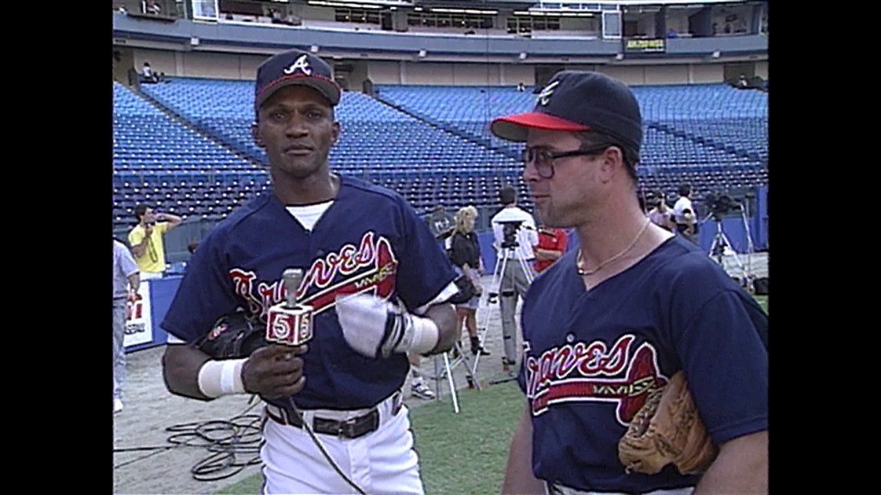 1991 Mark Lemke Atlanta Braves