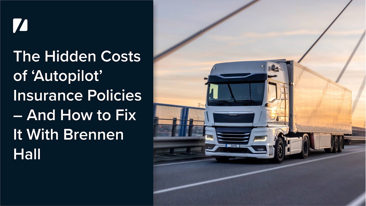 The Hidden Costs of &lsquo;Autopilot&rsquo; Insurance Policies &ndash; And How to Fix It With Brennen Hall